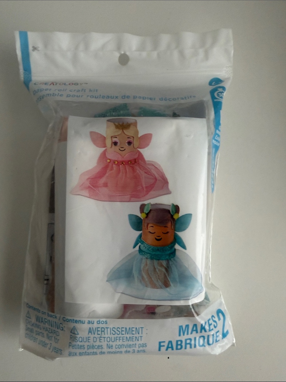 Creatology - Princess Paper Roll Craft Kit - Brand New - Makes 2 - All Included